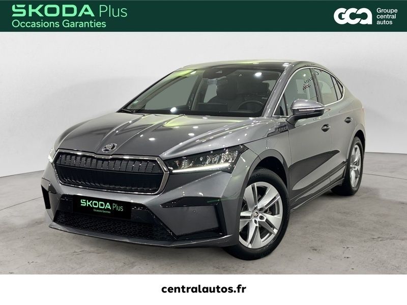 Gris Utilisé 2022 Skoda Enyaq iV SUV | 30 990 € (Bon prix) - Image 1/3