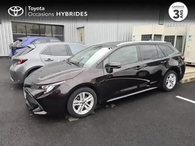 Brun ebène métallisé Utilisé 2020 Toyota Corolla Break | 21 900 € - Image 1/4