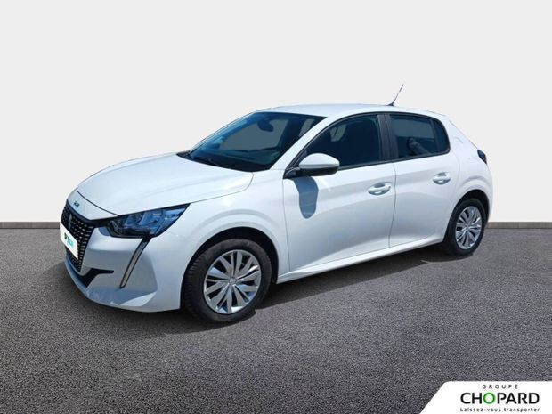 Blanc Utilisé 2021 Peugeot 208 Active Citadine | 11 990 € (Prix juste) - Image 1/4