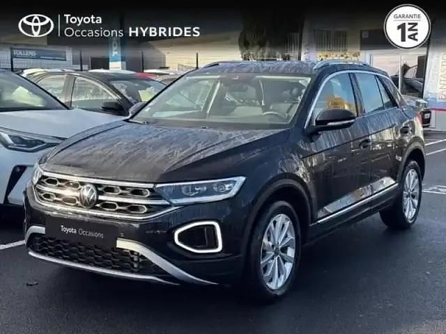 Blanc pur Occasion 2023 VW T-Roc Style SUV | 25 990 € (Bon prix) - Image 1/4