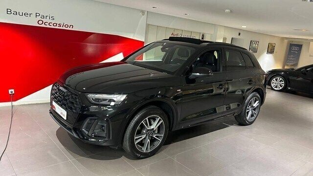 Noir mythe métallisé Utilisé 2024 Audi Q5 S-Line SUV | 56 980 € (Prix juste) - Image 1/4