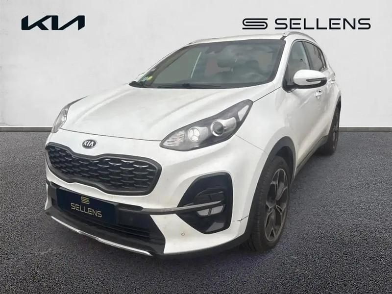 Blanc Utilisé 2020 Kia Sportage GT-Line SUV | 17 480 € (Prix juste) - Image 1/4