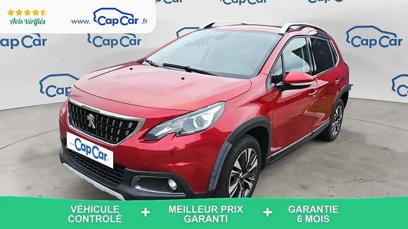 Rouge Utilisé 2018 Peugeot 2008 Allure SUV | 9 990 € (Super prix) - Image 1/4