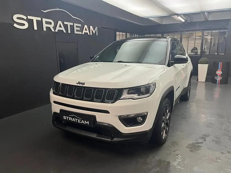 Blanc Occasion 2021 Jeep Compass SUV | 18 990 € (Super prix) - Image 1/4