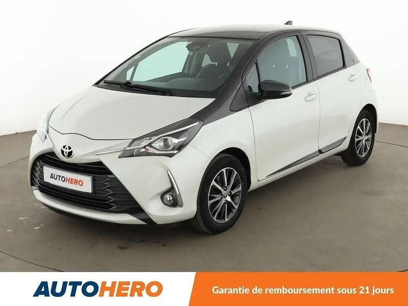 Blanc Utilisé 2019 Toyota Yaris Design Citadine | 14 290 € (Prix juste) - Image 1/2