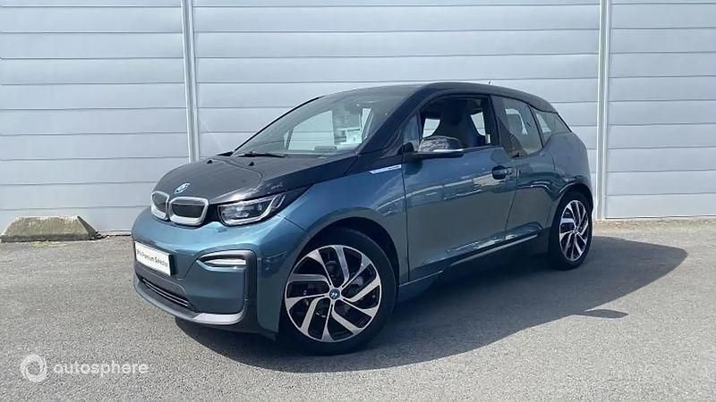 Bleu Utilisé 2022 BMW i3 Citadine | 19 999 € (Prix juste) - Image 1/4