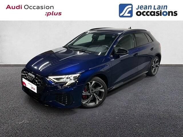 Bleu navarre métallisé Occasion 2021 Audi A3 Sportback e-tron Competition Citadine | 30 790 € (Prix assez cher) - Image 1/4