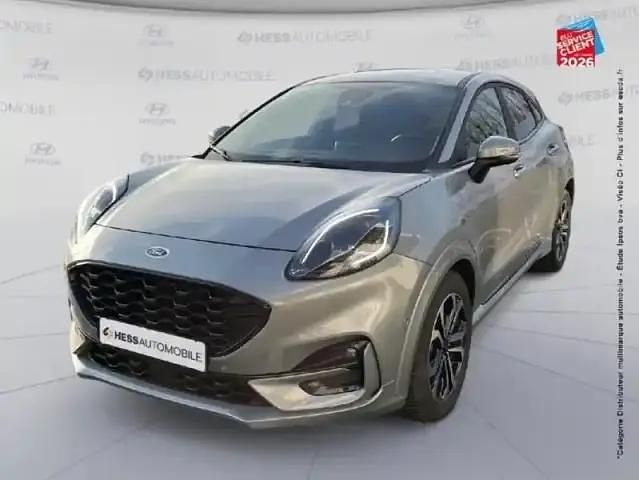 Gris Occasion 2022 Ford Puma ST-Line SUV | 17 499 € (Prix juste) - Image 1/4
