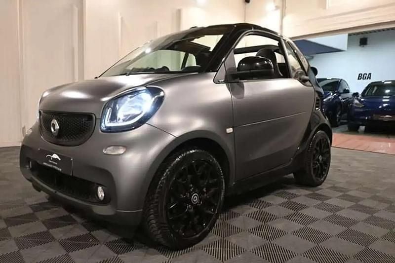 Occasion Smart ForTwo Electric Drive 60 kW (82 ch) 2018 Gris Cabriolet