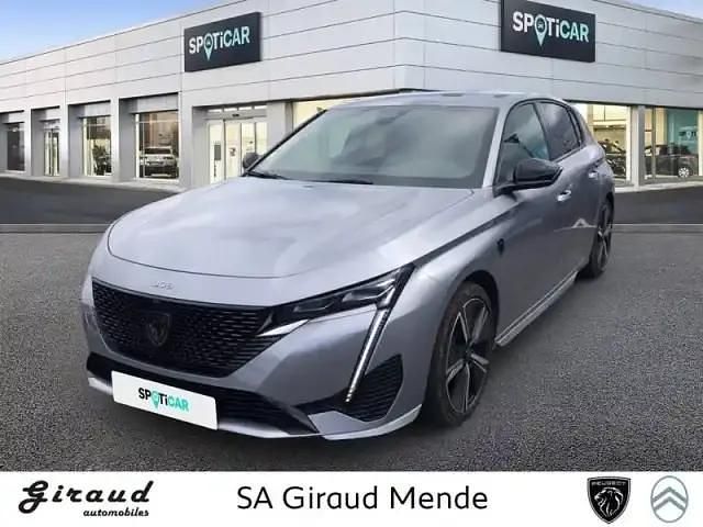 P. m. gris acier Utilisé 2023 Peugeot 308 S Berline | 23 990 € (Prix assez cher) - Image 1/4