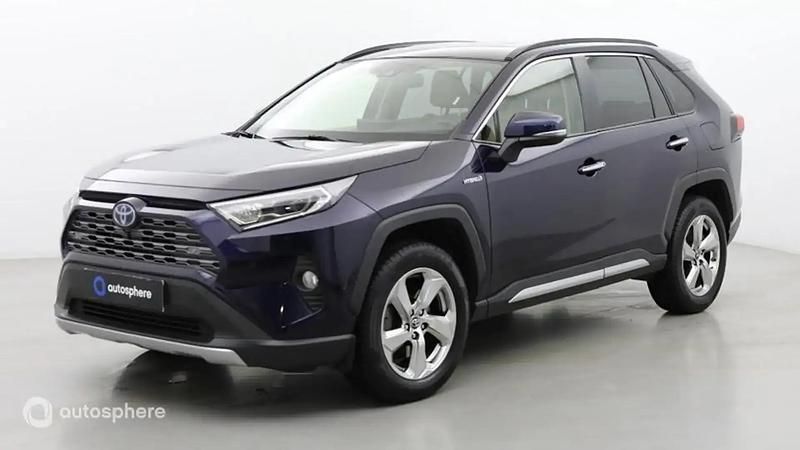 Bleu Utilisé 2019 Toyota RAV4 Hybrid Lounge SUV | 29 499 € (Prix juste) - Image 1/4