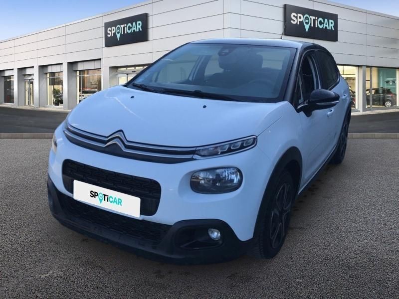 Blanc banquise rouge aden Utilisé 2019 Citroën C3 PureTech Citadine | 7 999 € (Prix juste) - Image 1/3