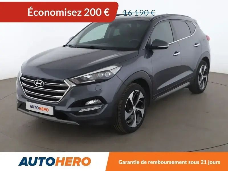 Gris Utilisé 2016 Hyundai Tucson SUV | 15 990 € (Prix juste) - Image 1/2