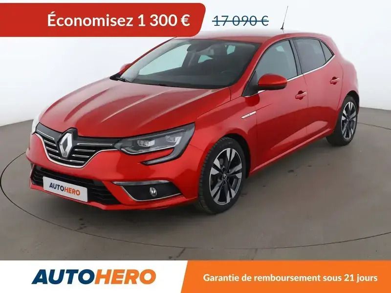 Rouge Utilisé 2019 Renault Mégane IV Intens Berline | 15 090 € (Bon prix) - Image 1/2