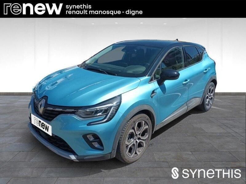 Bleu Utilisé 2021 Renault Captur Intens SUV | 19 990 € - Image 1/3
