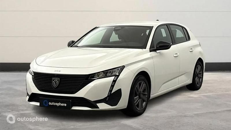 Blanc Utilisé 2022 Peugeot 308 Active Berline | 18 299 € - Image 1/4