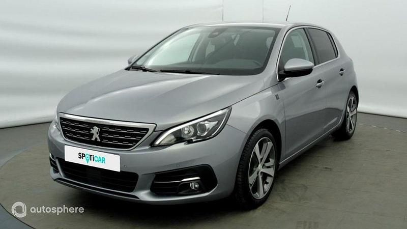 Gris Utilisé 2020 Peugeot 308 S Berline | 13 979 € (Bon prix) - Image 1/4