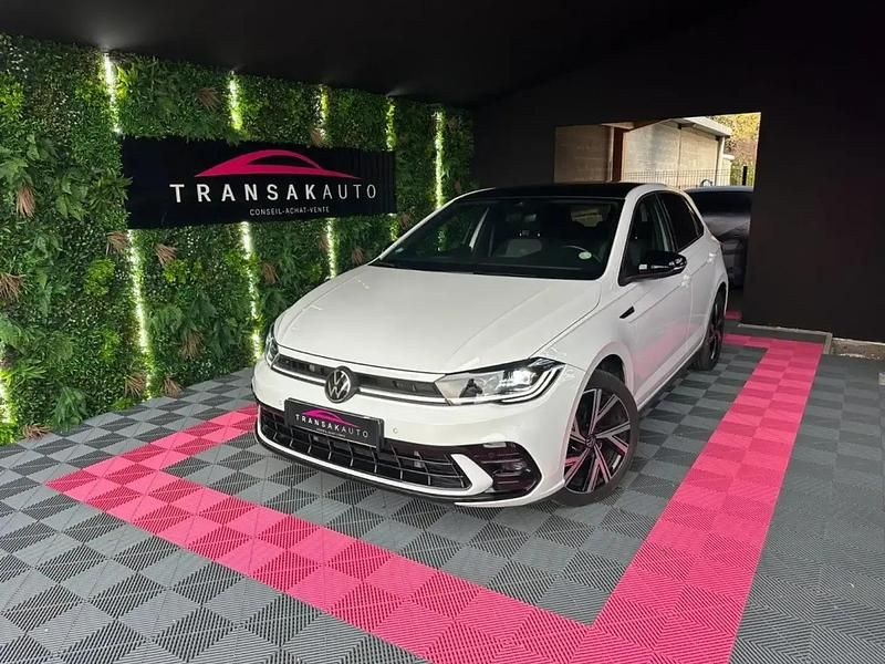 Blanc Occasion 2024 VW Polo R-line Citadine | 24 490 € (Prix assez cher) - Image 1/4