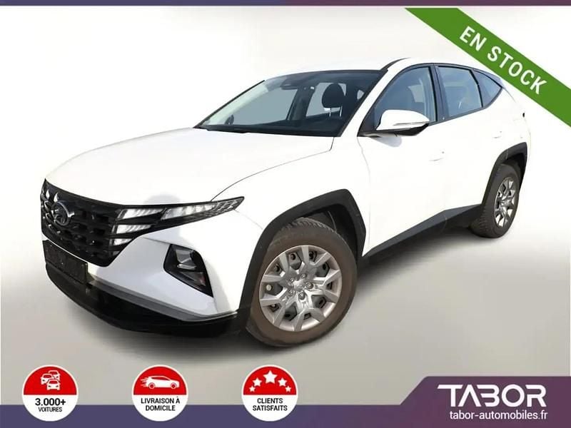 Blanc Occasion 2022 Hyundai Tucson Pure SUV | 21 488 € (Super prix) - Image 1/4