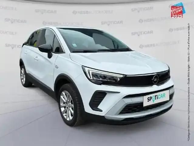 Occasion Opel Crossland X Elegance 111 ch (81 kW) 2022 Blanc arktis SUV