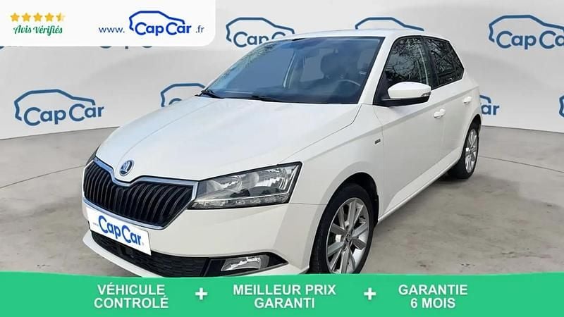 Blanc Occasion 2019 Skoda Fabia Clever Citadine | 8 990 € (Bon prix) - Image 1/4