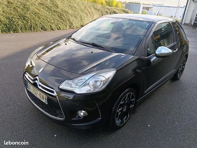 Noir Occasion 2011 Citroën DS3 So Chic Berline | 4 500 € - Image 1/4