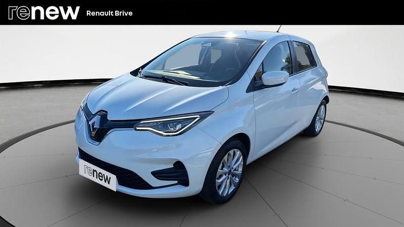 Blanc Occasion 2020 Renault Zoe Zen Citadine | 7 490 € (Super prix) - Image 1/4