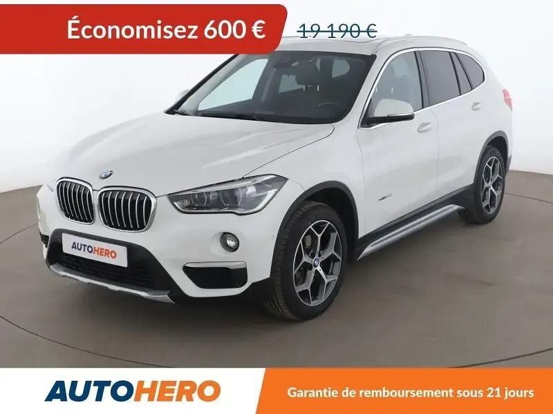 Blanc Utilisé 2016 BMW X1 xLine SUV | 18 590 € (Prix juste) - Image 1/2