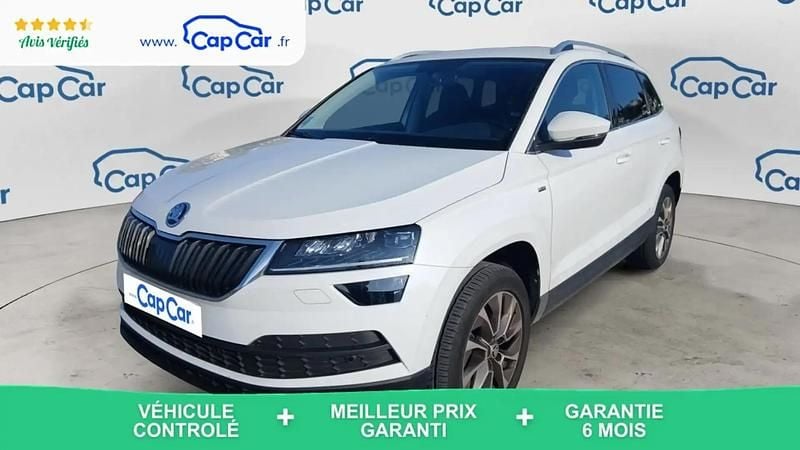 Occasion Skoda Karoq Clever 110 ch (80 kW) 2022 Blanc SUV