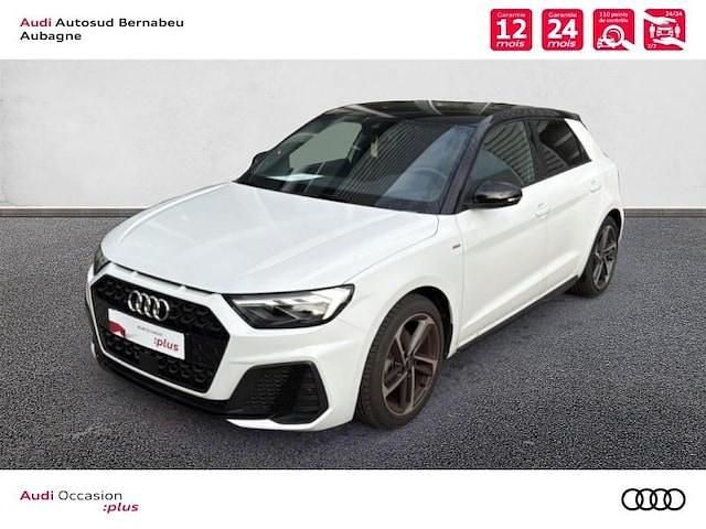 Blanc glacier métallisé noir mythe métallisé Utilisé 2025 Audi A1 Sportback S-line plus Citadine | 31 480 € (Prix cher) - Image 1/4