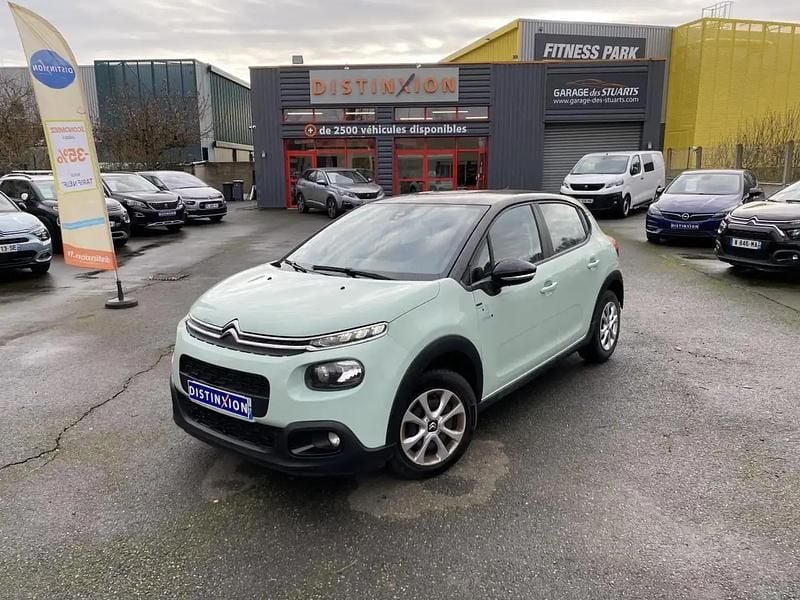 Vert Occasion 2019 Citroën C3 Feel Berline | 8 980 € (Prix juste) - Image 1/4