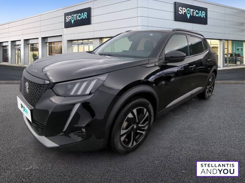 Noir Utilisé 2020 Peugeot e-2008 GT-line SUV | 16 990 € (Prix juste) - Image 1/4