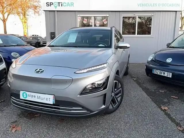 Gris Occasion 2022 Hyundai Kona SUV | 16 990 € (Bon prix) - Image 1/4