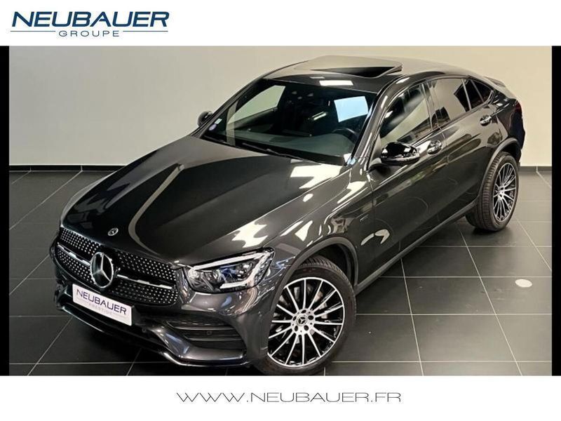 Gris graphite métallisé Utilisé 2021 Mercedes GLC300e AMG line SUV | 47 500 € (Prix assez cher) - Image 1/4