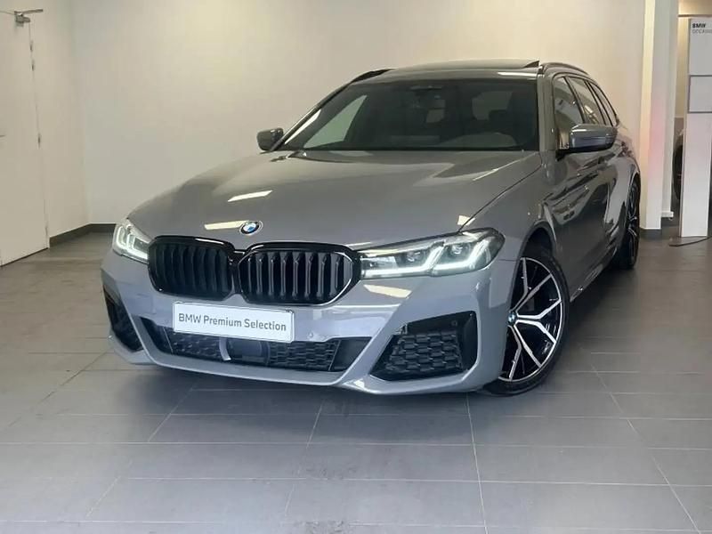 Gris Occasion 2022 BMW 520 M Sport Break | 37 880 € (Super prix) - Image 1/4