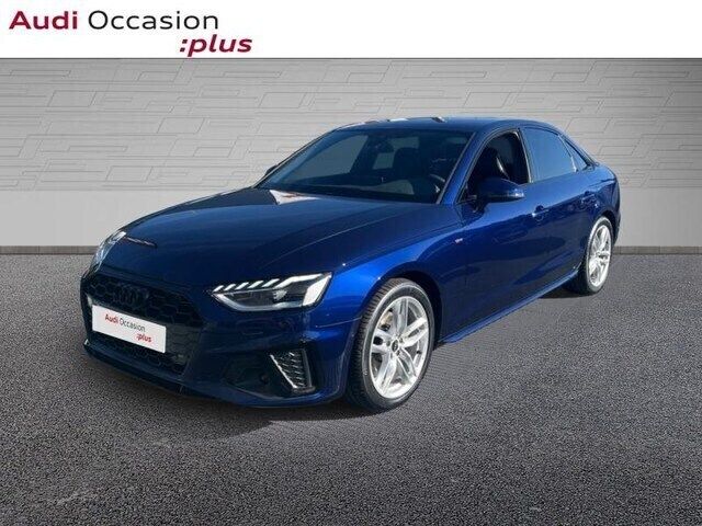 Bleu navarre métallisé Nouvelle 2024 Audi A4 Competition Berline | 47 900 € (Prix cher) - Image 1/4