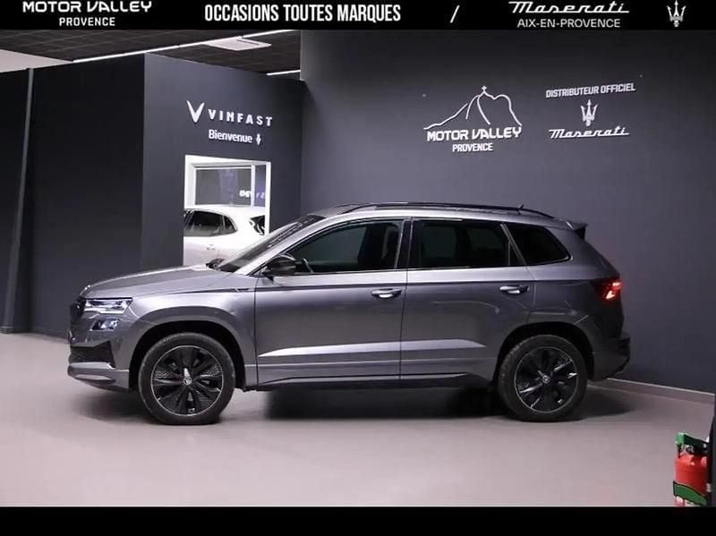 Occasion Skoda Karoq SportLine 151 ch (111 kW) 2023 Gris SUV