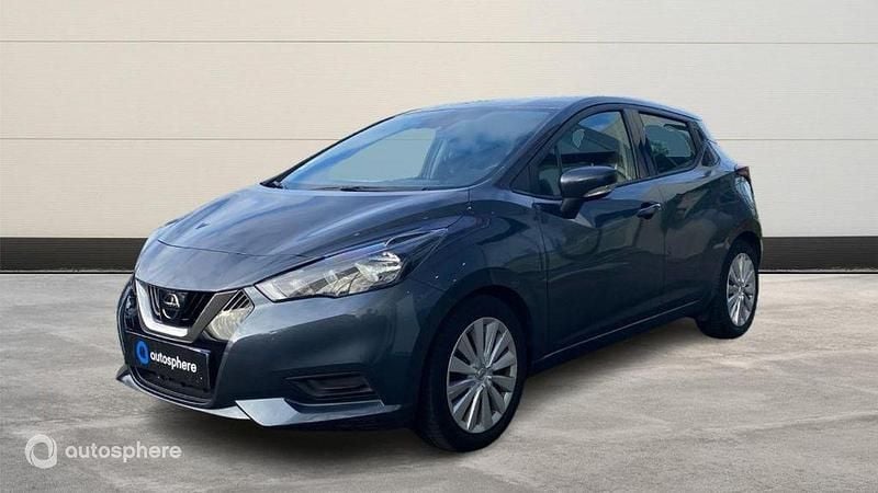 Gris Utilisé 2021 Nissan Micra Acenta Citadine | 12 999 € (Prix juste) - Image 1/4