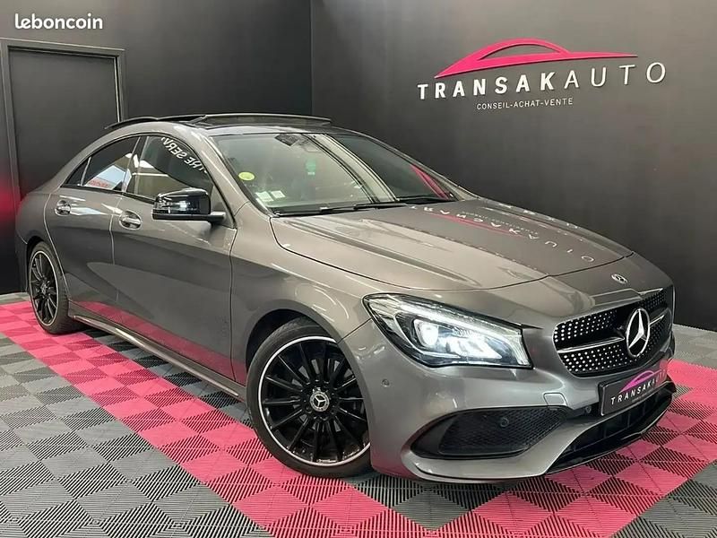 Gris Utilisé 2018 Mercedes CLA200 AMG line Berline | 21 990 € (Prix juste) - Image 1/4