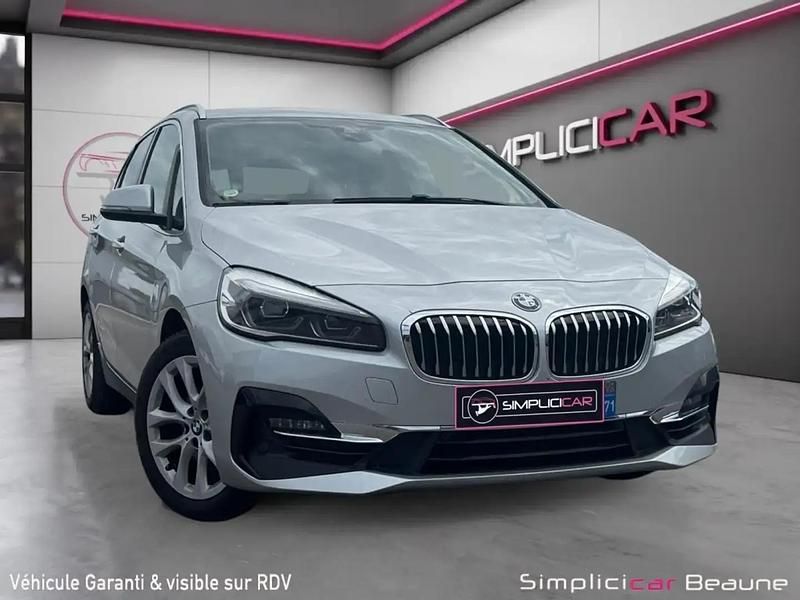 Gris Utilisé 2019 BMW 218 Luxury Line Monospace | 20 990 € (Prix juste) - Image 1/4