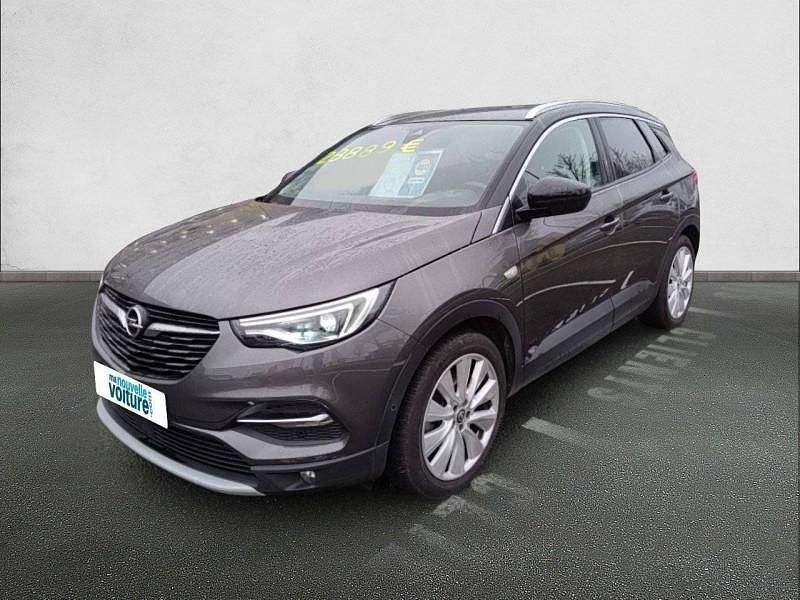 Gris Occasion 2020 Opel Grandland X Elite SUV | 20 490 € (Bon prix) - Image 1/4