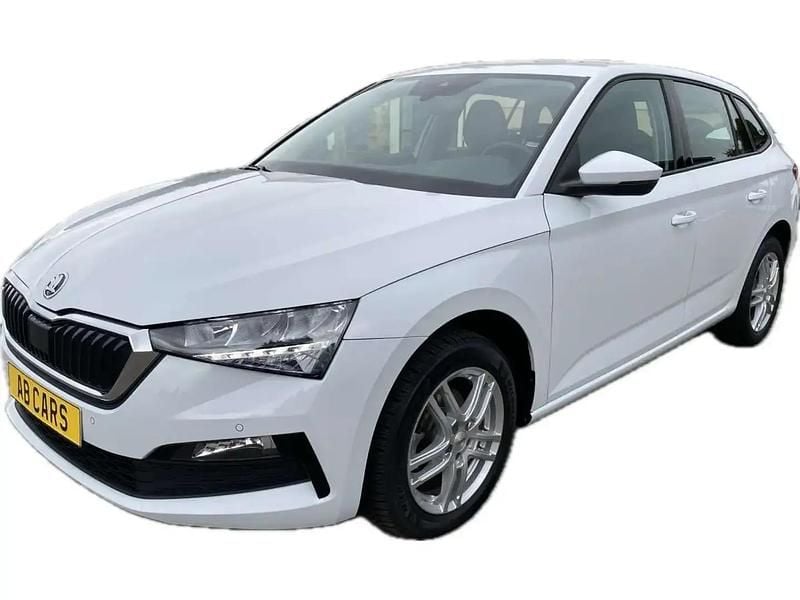 Blanc Utilisé 2022 Skoda Scala Citadine | 17 425 € (Super prix) - Image 1/4
