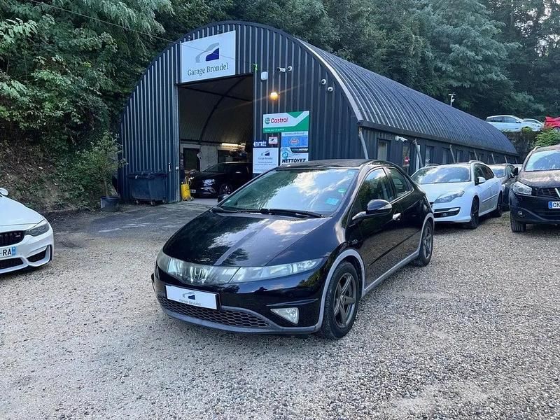 Noir Utilisé 2007 Honda Civic Sport Berline | 7 500 € - Image 1/4