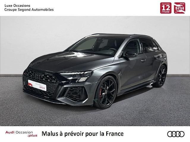 Gris daytona nacré Occasion 2022 Audi RS3 Sportback Design Citadine | 54 900 € - Image 1/4