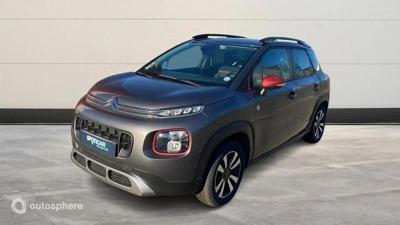 Gris Utilisé 2020 Citroën C3 Aircross PureTech SUV | 10 999 € (Prix juste) - Image 1/4
