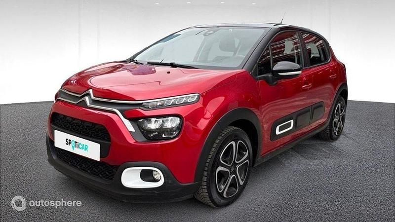 Gris Occasion 2021 Citroën C3 Feel Citadine | 9 990 € (Prix juste) - Image 1/4