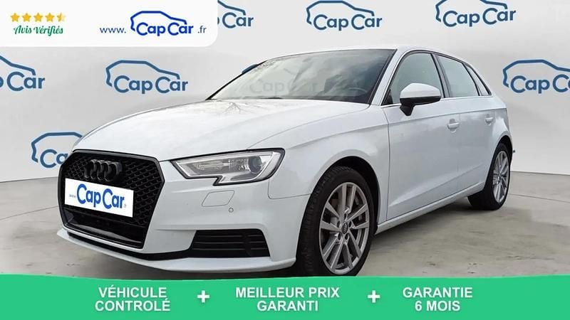 Blanc Utilisé 2019 Audi A3 Sport Berline | 16 700 € (Bon prix) - Image 1/4