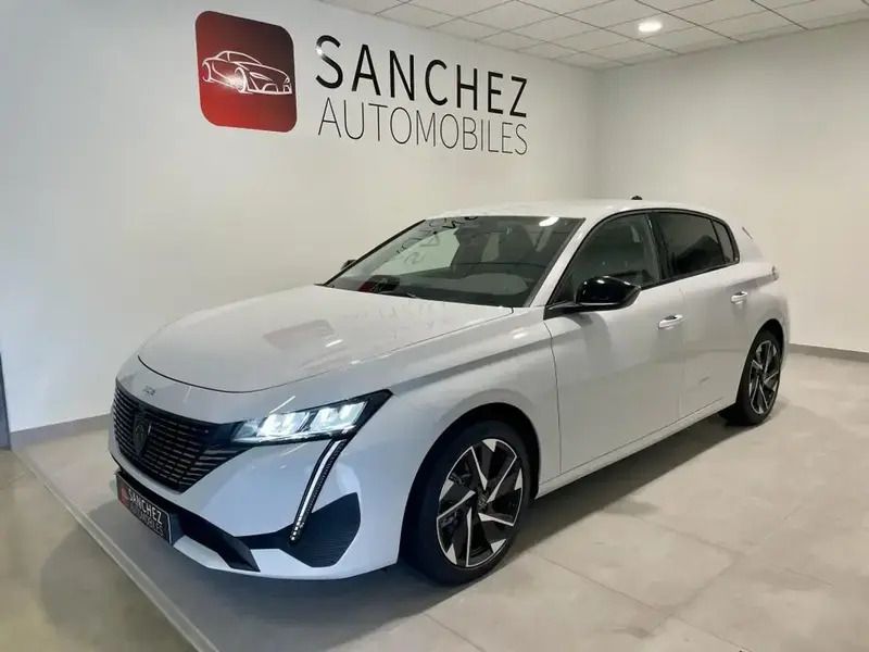 Blanc Nouvelle 2024 Peugeot 308 Allure Berline | 28 900 € (Prix juste) - Image 1/4
