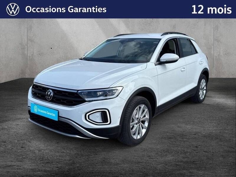 Blanc Utilisé 2024 VW T-Roc Life SUV | 28 490 € (Prix juste) - Image 1/3