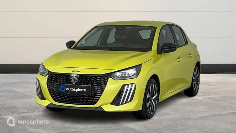 Jaune Occasion 2024 Peugeot 208 Active Citadine | 14 499 € (Prix juste) - Image 1/4